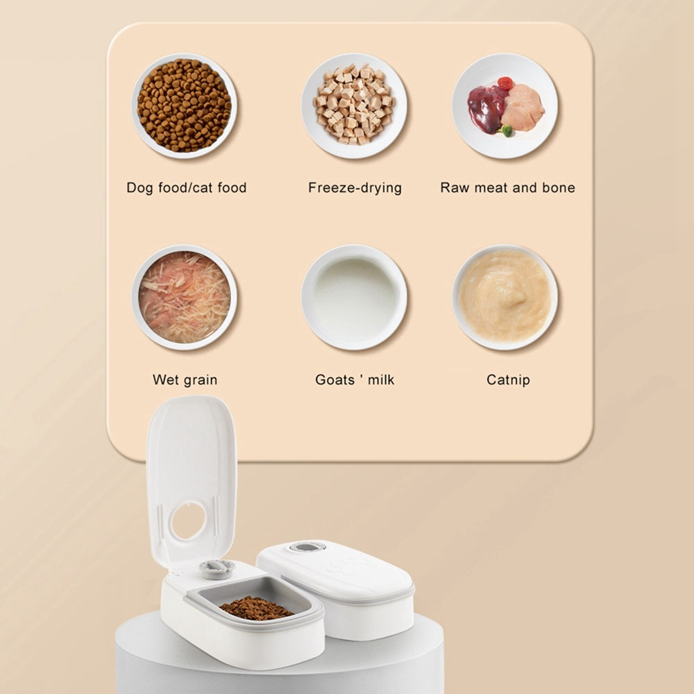 🌟 Smart Auto Pet Meal Timer 智能寵物定時餵食器 - Mews & Woofs Market