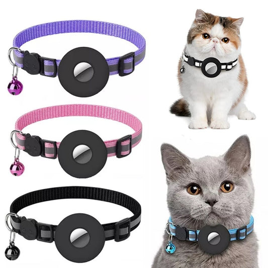 🌟 AirTag Pet Safety Collar 防丟寵物智能頸帶 - Mews & Woofs Market